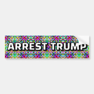 ARResteer TRUMP (je kan de woorden veranderen) Bumpersticker