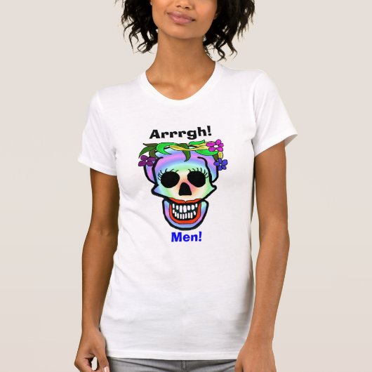 Arrgh! Mannen Pirate T-shirt (Voorkant)