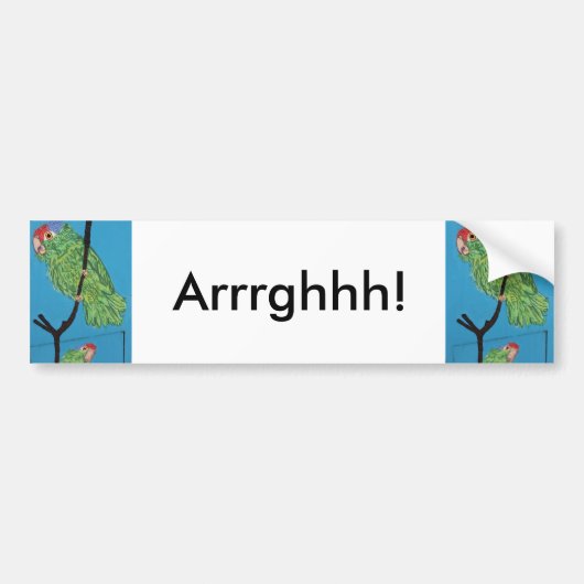Arrghhrrot-bumpersticker Bumpersticker (Voorkant)