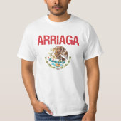 Arriaga Achternaam T-shirt (Voorkant)