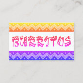 arriba burittos ( " loyalty punch " - kaart ) (Voorkant)