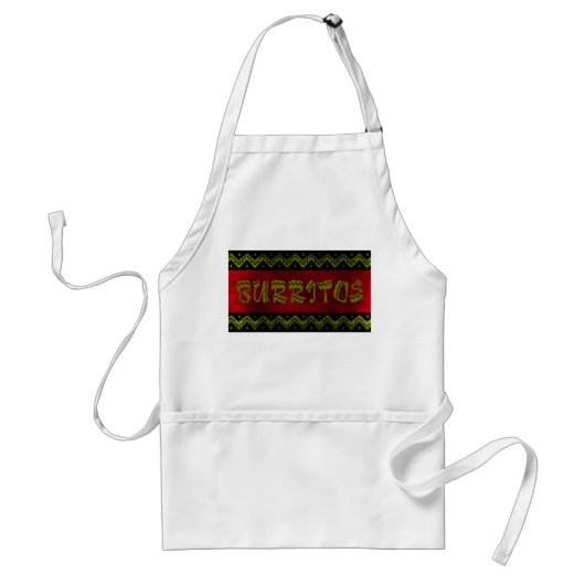 arriba burritos standaard schort (Voorkant)