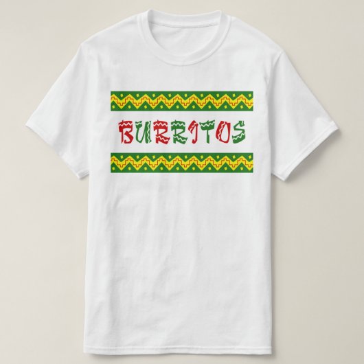 arriba burritos t-shirt (Design voorkant)