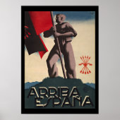 Arriba Espana Spaans Poster van de propaganda voor (Voorkant)