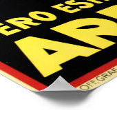 ARRIGONI Real Meat Extract Italy Food Supplement Poster (Hoek)