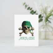 ARRish Funny Irish Pirate Saint Patricks Day Briefkaart (Staand voorkant)