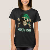 ARRish Funny Irish Pirate Saint Patricks Day Shirt (Voorkant)