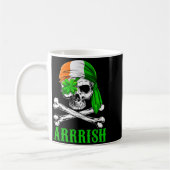 Arrish Irish Rate Skull St Patricks Day Clover Gif Koffiemok (Links)