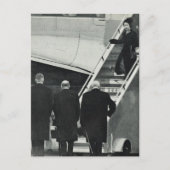 Arrival Queen Elizabeth II als koningin Briefkaart (Voorkant)