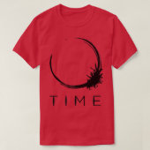 Arrival Time black T-shirt (Design voorkant)