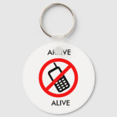 ARRIVE ALIVE SLEUTELHANGER (Voorkant)