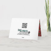 Arrogante Kerstmis - - Charlie Feestdagen Kaart (Achterkant)