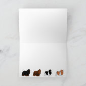 Arrogante Koning Charles Spaniel Art Kaart (Binnen)