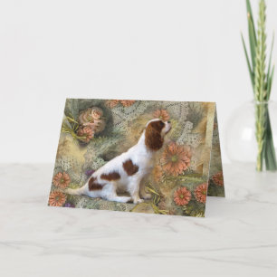 Arrogante Koning Charles Spaniel Card Bedankkaart