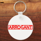 Arrogante stempel sleutelhanger (Achterkant)