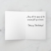 Arrogante vakantie feestdagen kaart (Binnen)