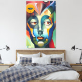 Arrogantie Canvas Afdruk (Insitu (Slaapkamer))