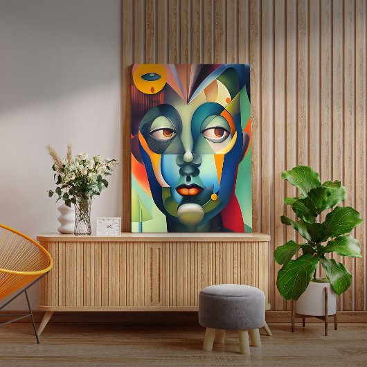Arrogantie Canvas Afdruk