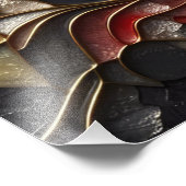 Arrogantie onthuld - mooi vrouwengezicht foto afdruk (Hoek)