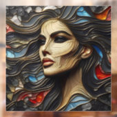 Arrogantie onthuld venster vastklampen raamsticker (Vel 2)