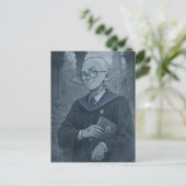 Arrogantie / Professor / Universiteit Briefkaart (Staand voorkant)