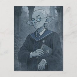 Arrogantie / Professor / Universiteit Briefkaart