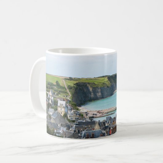 Arromanches, Normandy, France - Classic Mug Koffiemok (Voorkant links)