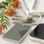Arrow Accent Moss Groene Sleutelhanger – (Voorkant Rechts)