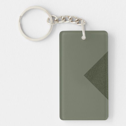Arrow Accent Moss Groene Sleutelhanger – (Voorkant)