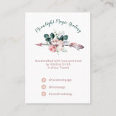 Arrow Boho Spell Jar Candle Kit Visitekaartje (Voorkant)