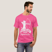 Arrow Bow Archery Cool Girls Walking Archery T-shirt (Voorkant volledig)