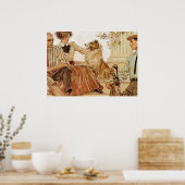 Arrow Collar advertisement, 1910 by Leyendecker Poster (Keuken)