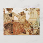 Arrow Collar tegenwerking, 1910 by Leyendecker Briefkaart (Voorkant)