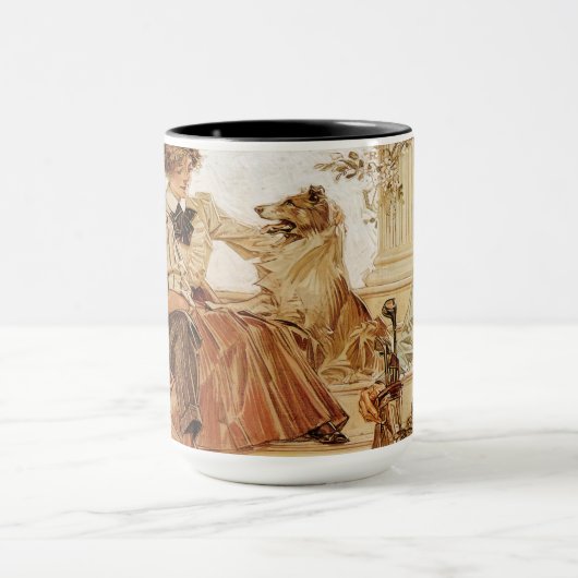 Arrow Collar tegenwerking, 1910 by Leyendecker Mok (Midden)