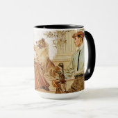 Arrow Collar tegenwerking, 1910 by Leyendecker Mok (Voorkant rechts)