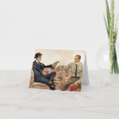 Arrow Collar tegenwerking, 1912 by Leyendecker Bedankkaart (Voorkant)