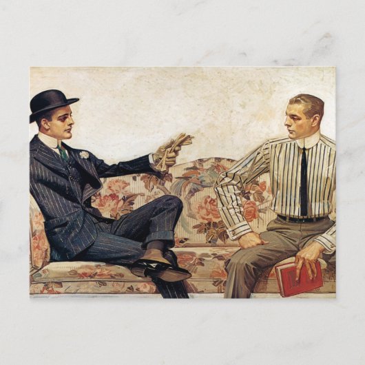 Arrow Collar tegenwerking, 1912 by Leyendecker Briefkaart (Voorkant)