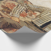 Arrow Collar tegenwerking, 1912 by Leyendecker Cadeaupapier (Hoek)