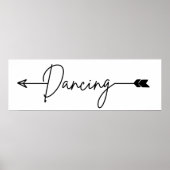 Arrow Dancing bruiloft Poster (Voorkant)