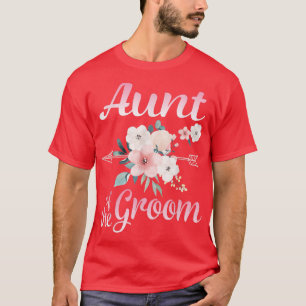 Arrow die een gelukkige tante van de Groom Bride H T-shirt
