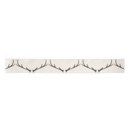 Arrow en Antler Rustic Chic Cream & Blue Satijnen Lint
