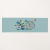 Arrow en Feathers Dreamweaver Boho Style Yogamat (Voorkant (horizontaal))