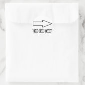 Arrow Evil Twin Ronde Sticker (Tas)