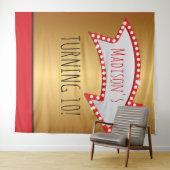 ARROW FILM MARQUEE CIRCUS Foto-Op BACKDROP Wandkleed (In Situ (horizontaal))