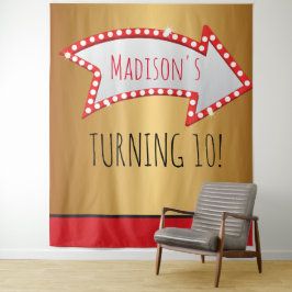 ARROW FILM MARQUEE CIRCUS Foto-Op BACKDROP Wandkleed