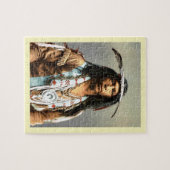 Arrow maakt een eerste natie-Amerikaan Legpuzzel (Horizontaal)