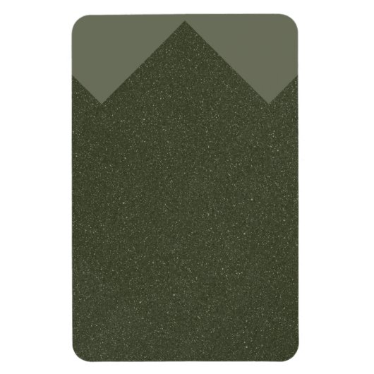 Arrow Moss Green Aangepaste Magneet – Aanpasbaar (Verticaal)
