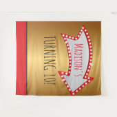 ARROW MOVIE MARQUEE CIRCUS Photo-Op BACKDROP Wandkleed (Voorkant (horizontaal))