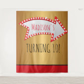 ARROW MOVIE MARQUEE CIRCUS Photo-Op BACKDROP Wandkleed (Voorkant)