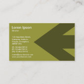Arrow - Olive 999933 Visitekaartje (Achterkant)